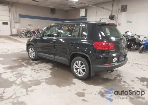 2014 Volkswagen Tiguan S from USA, damaged, VIN WVGBV3AX1EW517492